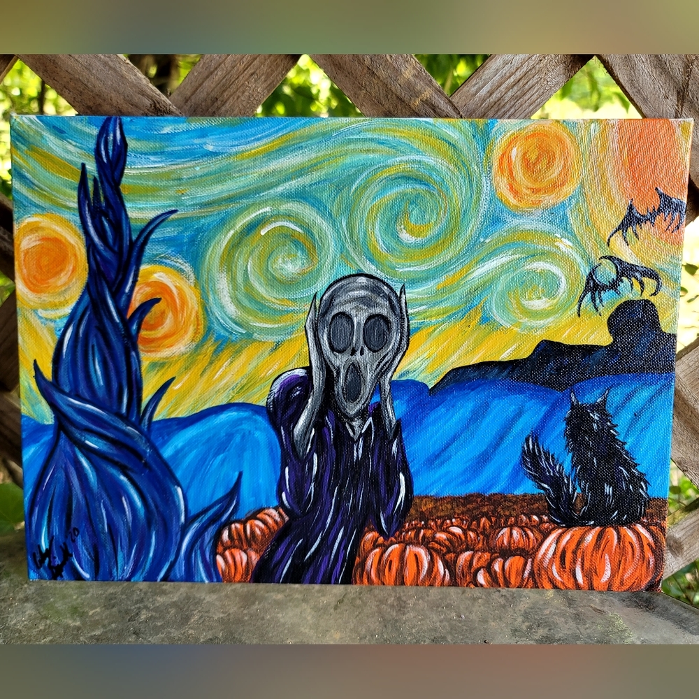 Original hand painted canvas